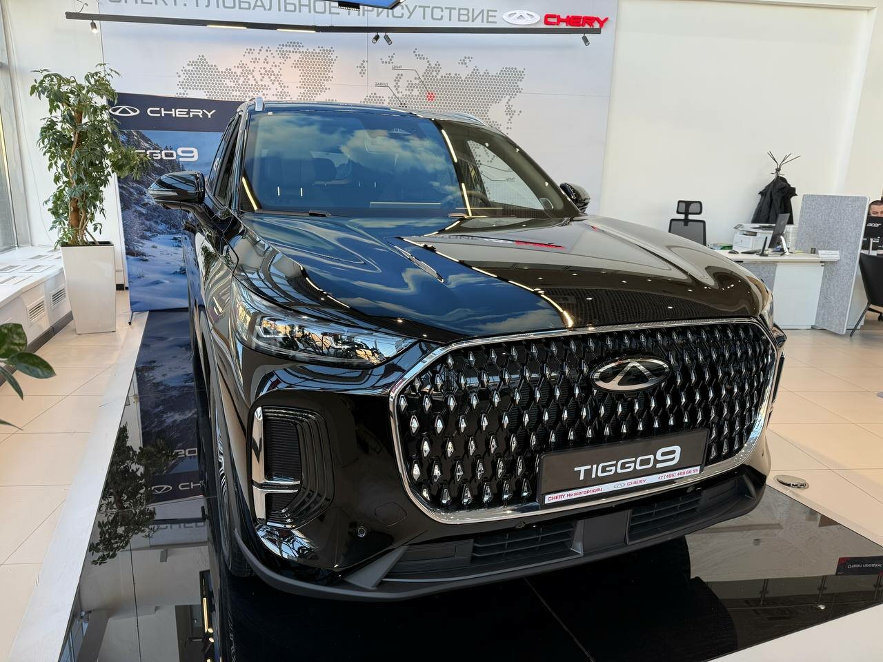 CHERY Tiggo 9 2.0 AT (249 л.с.) 4WD, 2025