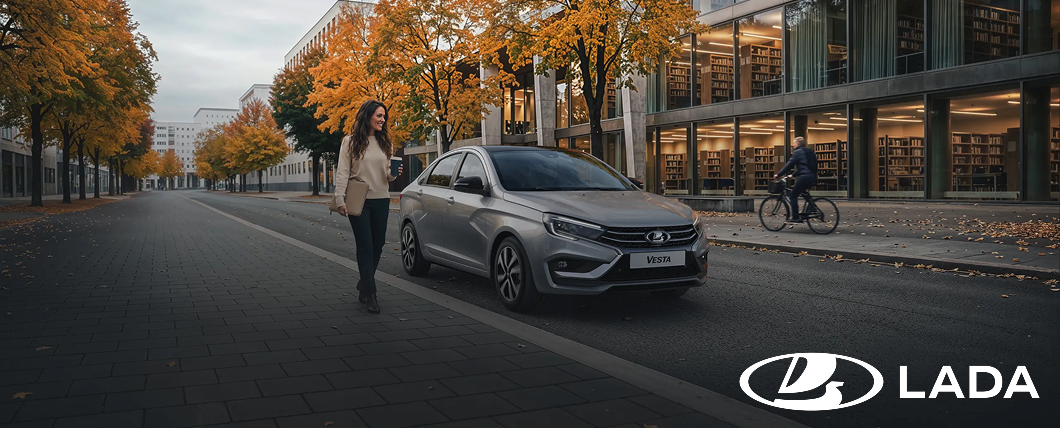 LADA Vesta за 9 000 ₽ в месяц