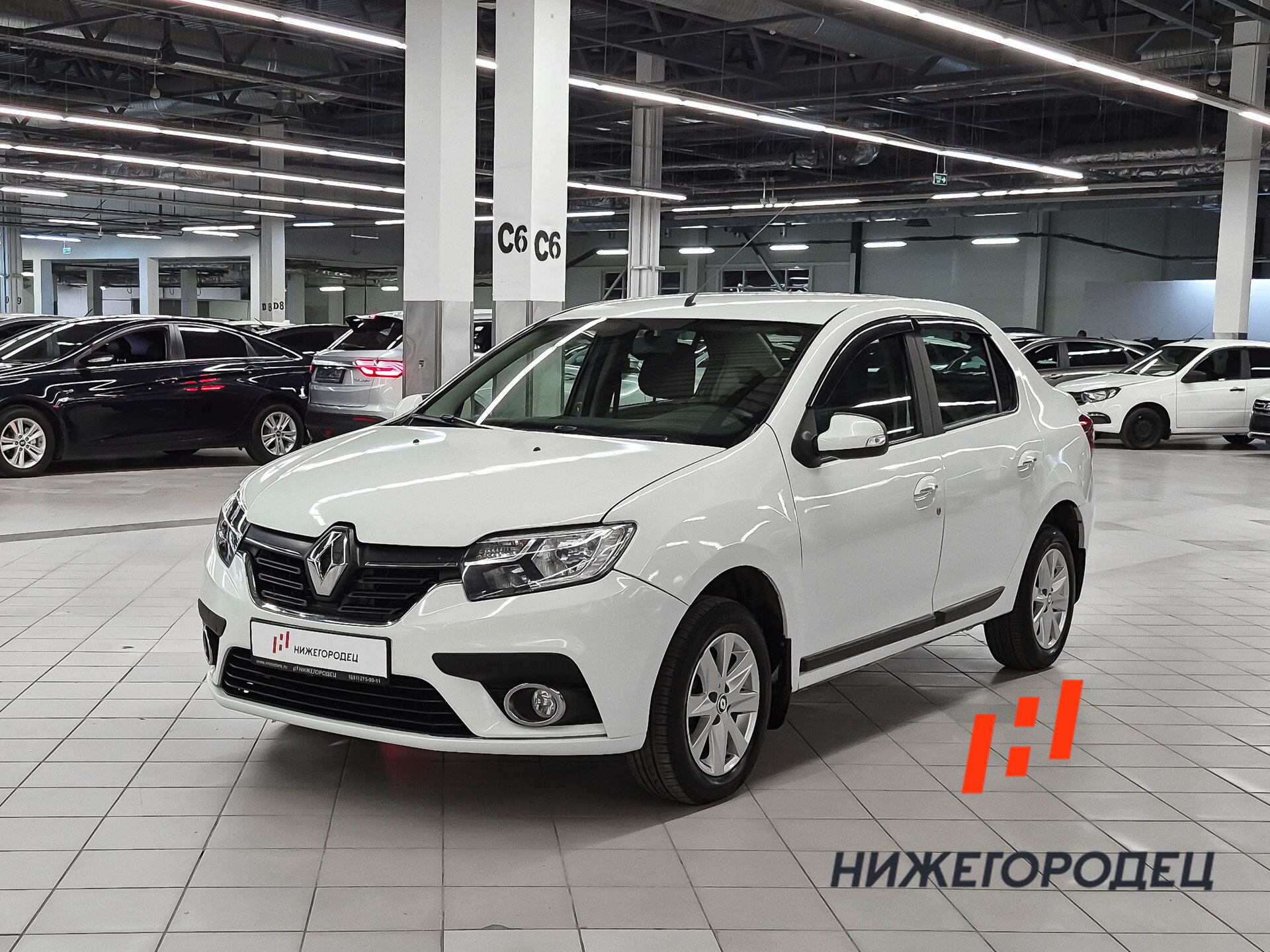 Renault Logan 1.6 MT (82 л.с.), 2019 — купить в Нижнем Новгороде