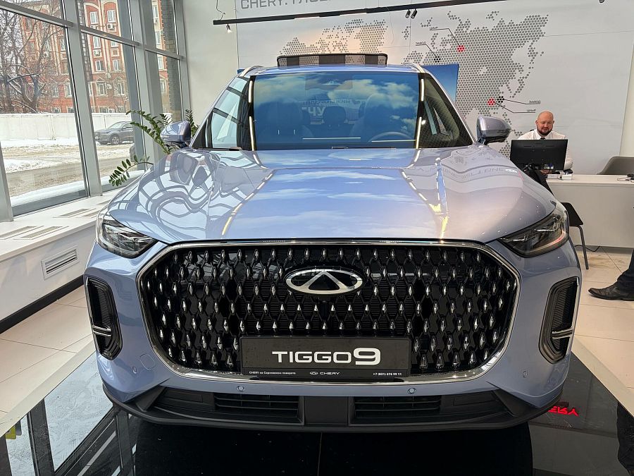 CHERY Tiggo 9 2.0 AT (249 л.с.) 4WD, 2025