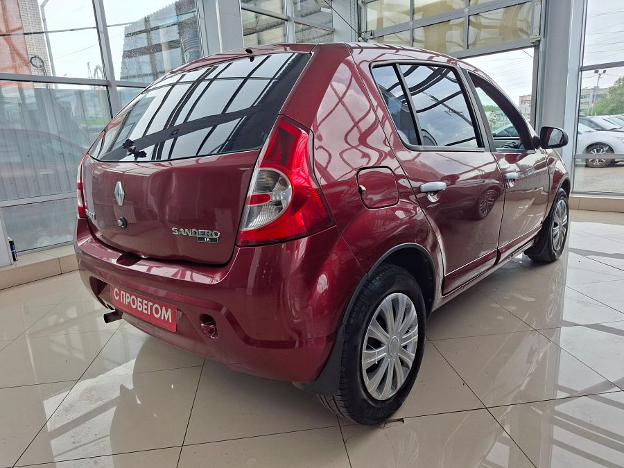 Renault Sandero 1.6 MT (84 л.с.), 2012 Renault Sandero 1.6 MT (84 л.с.), 2012